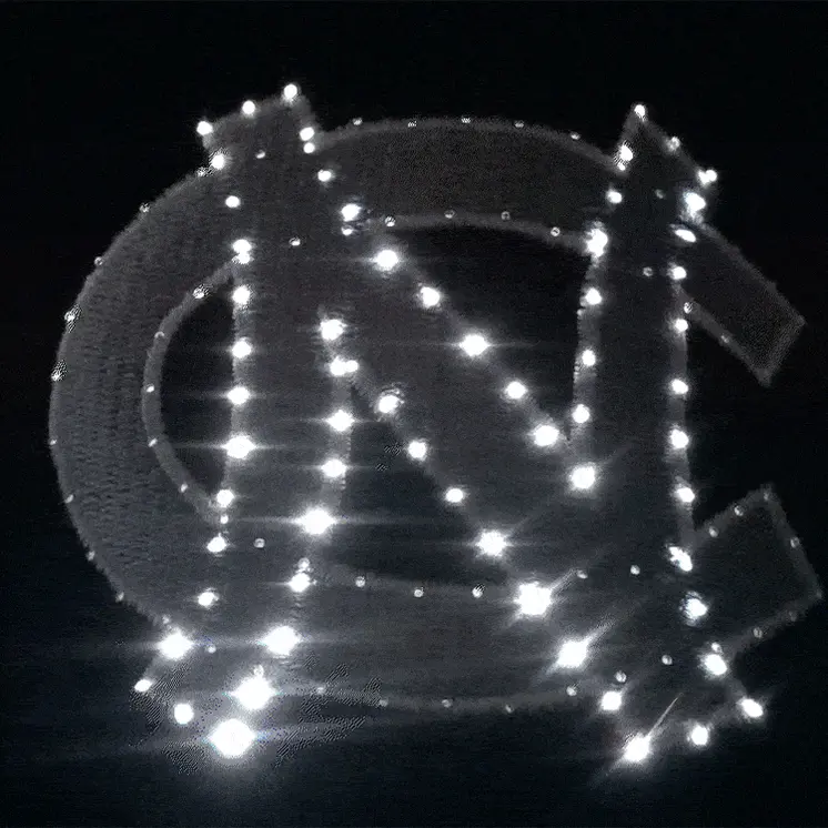 North Carolina Tarheels Flashing Fiber Optic Cap