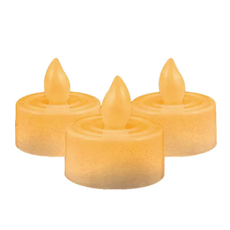 Electronic Tea Light Candle Orange