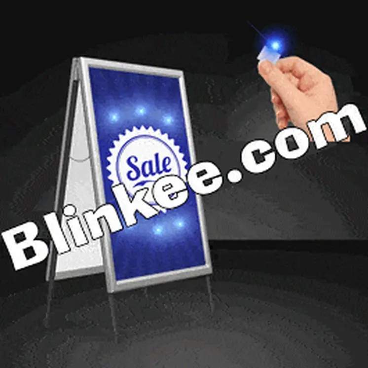 Point of Purchase 30 Day LED Display Blue