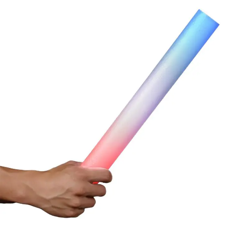 Foam Cheer Stick with Red White Blue LEDs