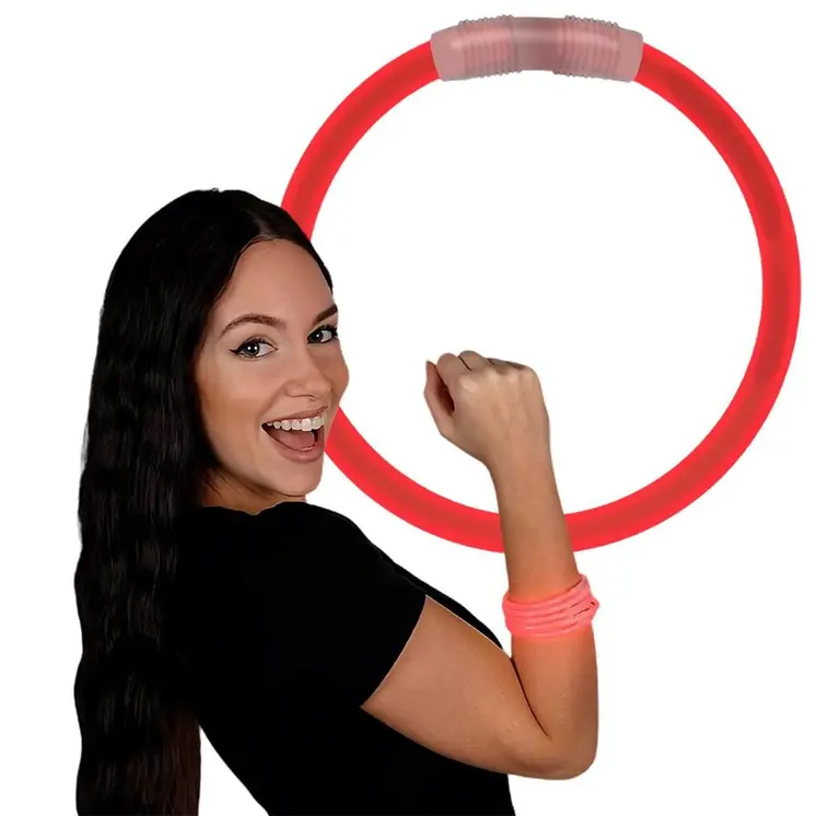 Glow Bracelet Red Tube of 100