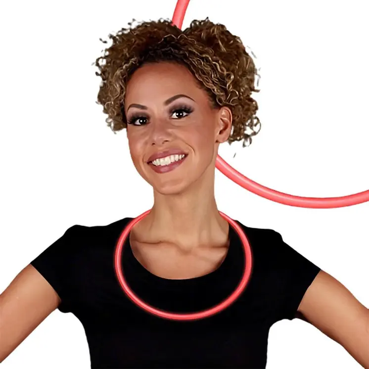 Glow Necklace Red Tube of 25