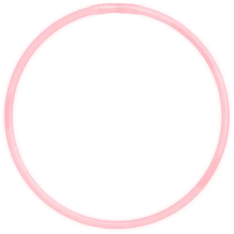 Glow Necklace Red Tube of 25
