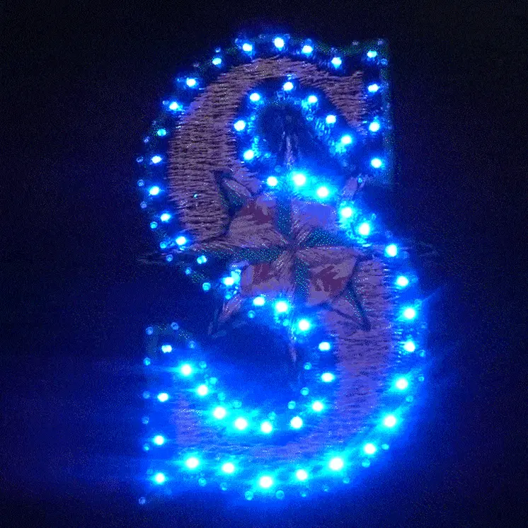 Seattle Mariners Flashing Fiber Optic Cap
