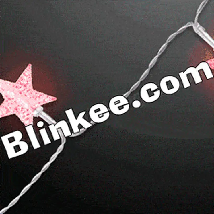 Slow Color Changing USB Star String Lights