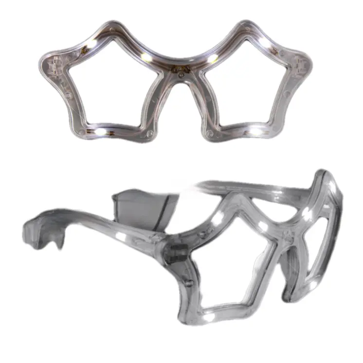 Assorted Star LED Sunglasses Pack of 12