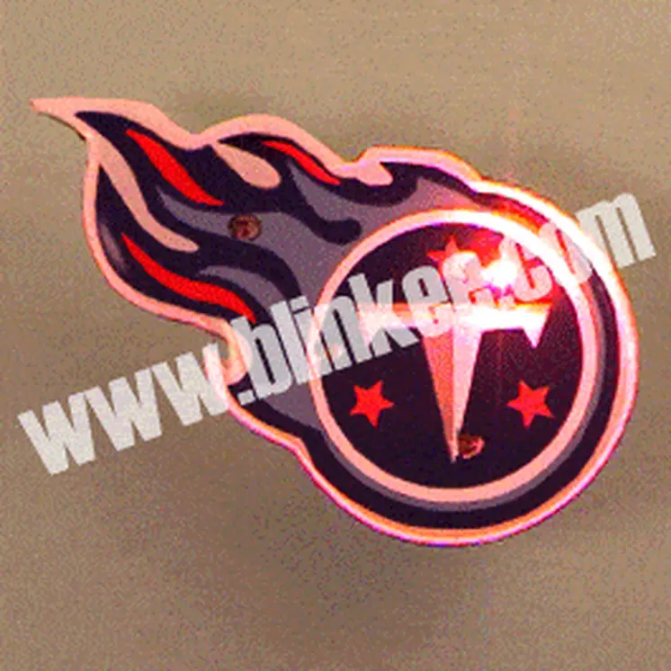 Tennessee Titans Officially Licensed Flashing Lapel Pin