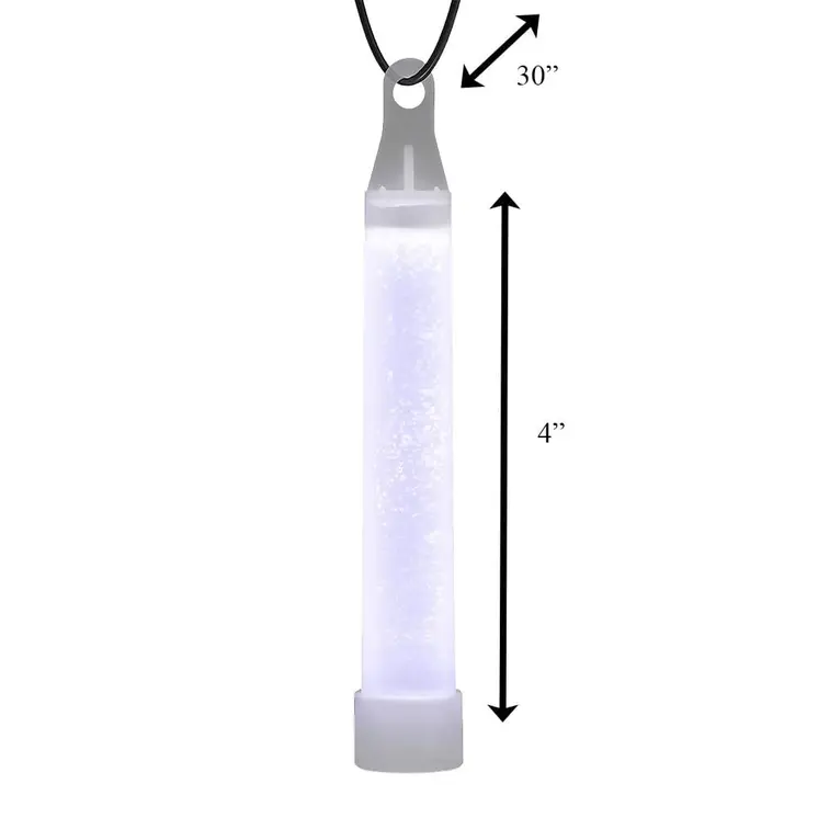 4 Inch Glow Stick White Pack of 50