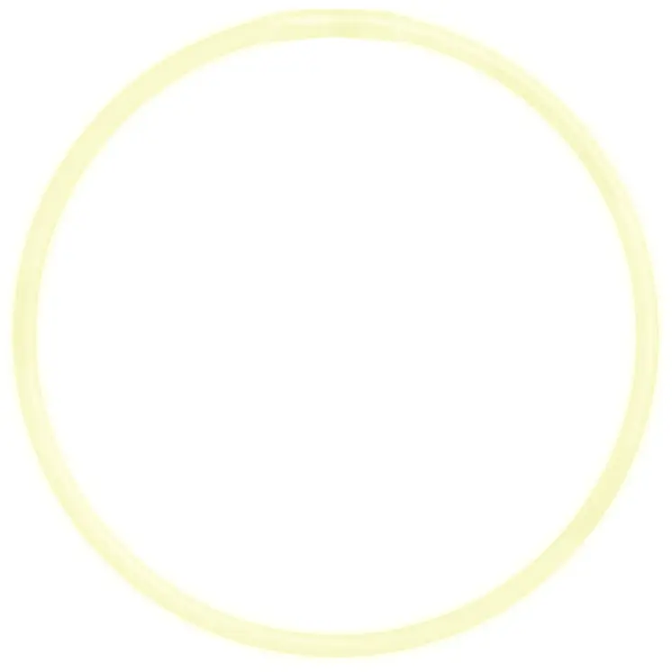 Glow Necklace Yellow Tube of 25
