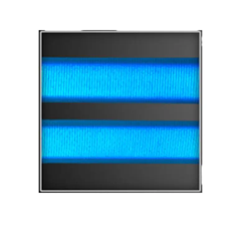 Blue LED Suspenders