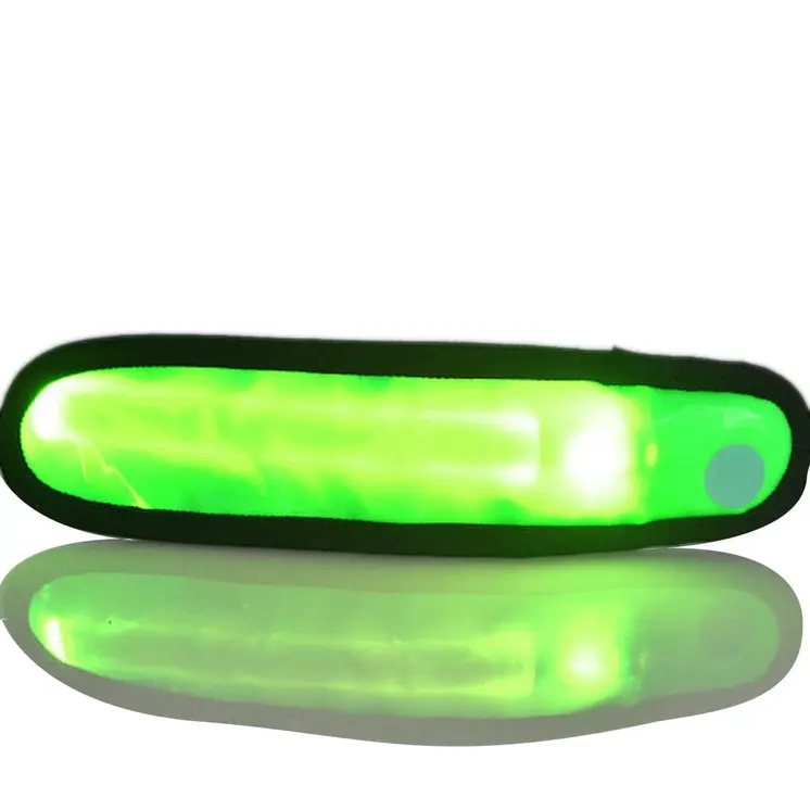 Jogging Bicycling LED Armband Green