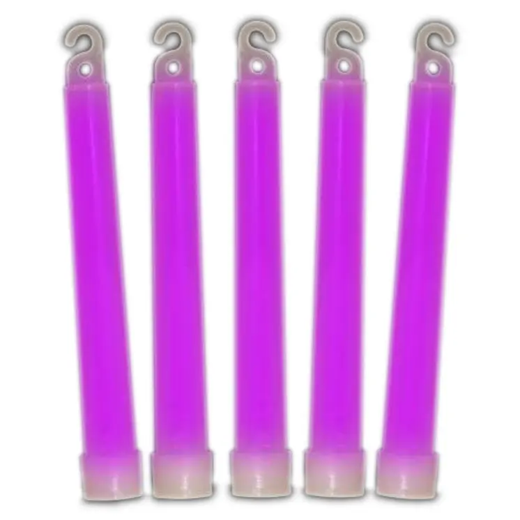 6 Inch Glow Sticks Purple