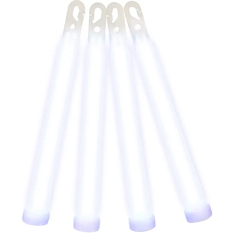 6 Inch Glow Sticks White