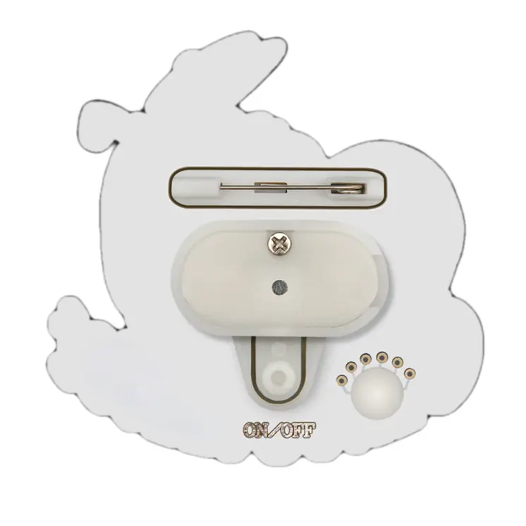 Octoberfest Flashing Body Light Lapel Pins