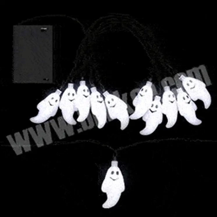 LED Ghosts String Light Up Halloween Decorations
