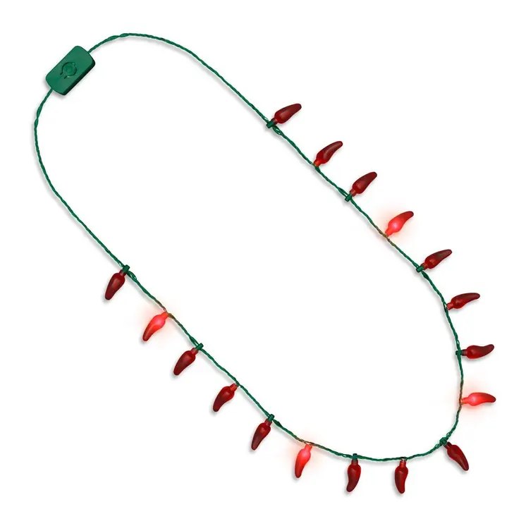 LED Chili Peppers String Lights Necklace