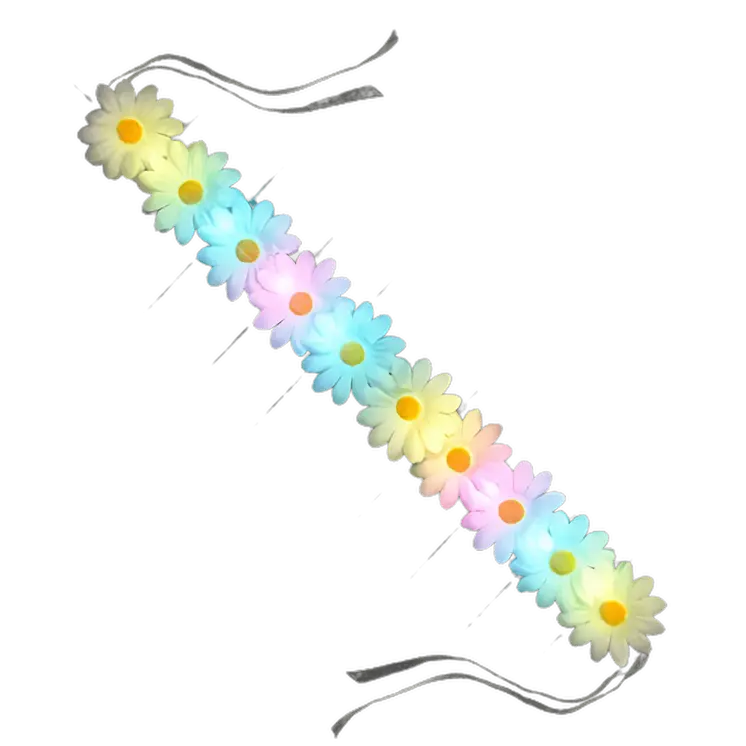 LED Color Changing Daisy Chain Floral Accessory