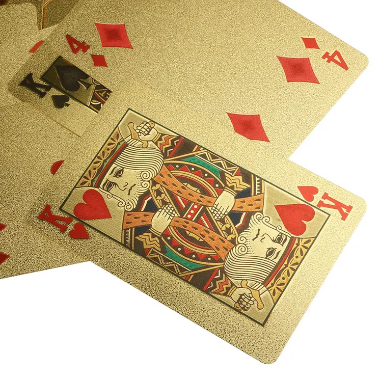 24 Karat Gold Foil Playing Cards