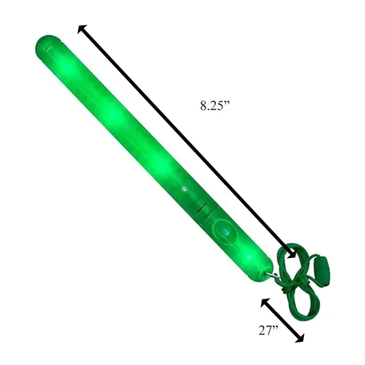 Green LED Patrol Light Wand