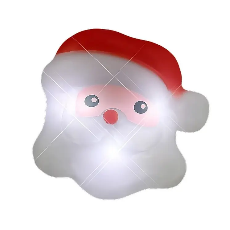 Soft Assorted Santa Tree Snowflake Christmas Party Ring Pack of 24