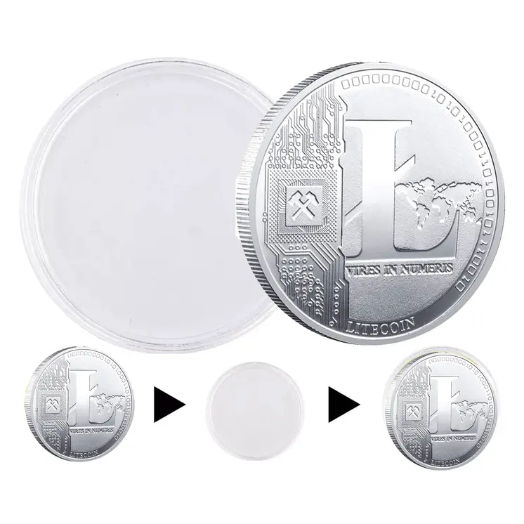 Silver Plated Litecoin Non-currency Art Collection Replica Limited Edition Coin