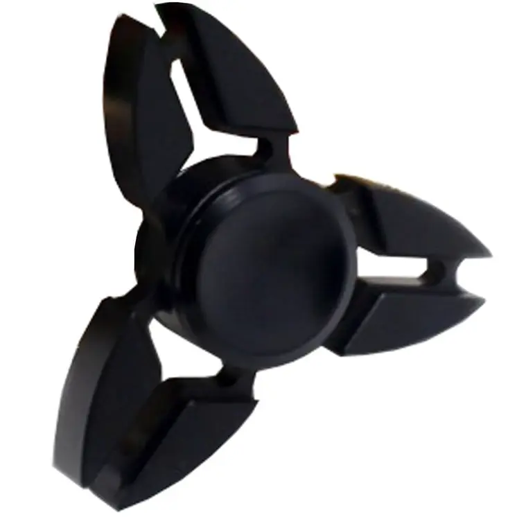 Black Split Tri Metal EDC Fidget Spinner