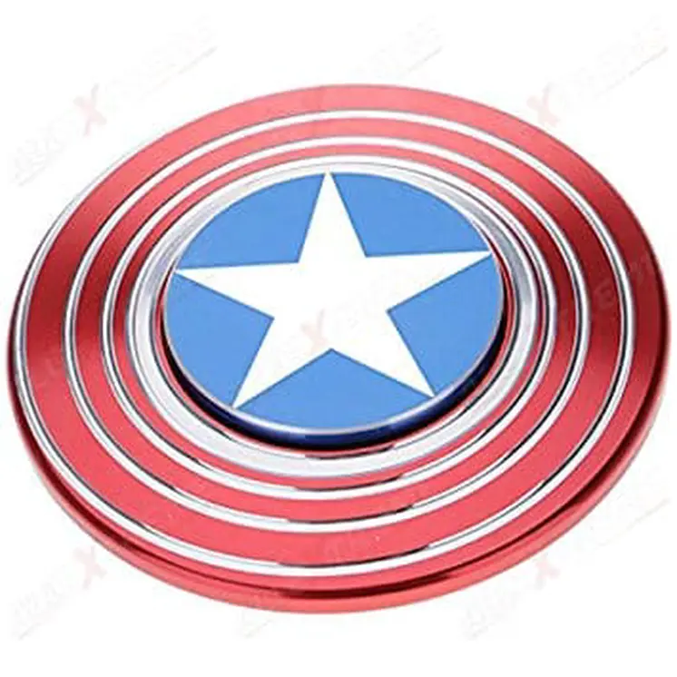 Captain America Metal EDC Fidget Spinner