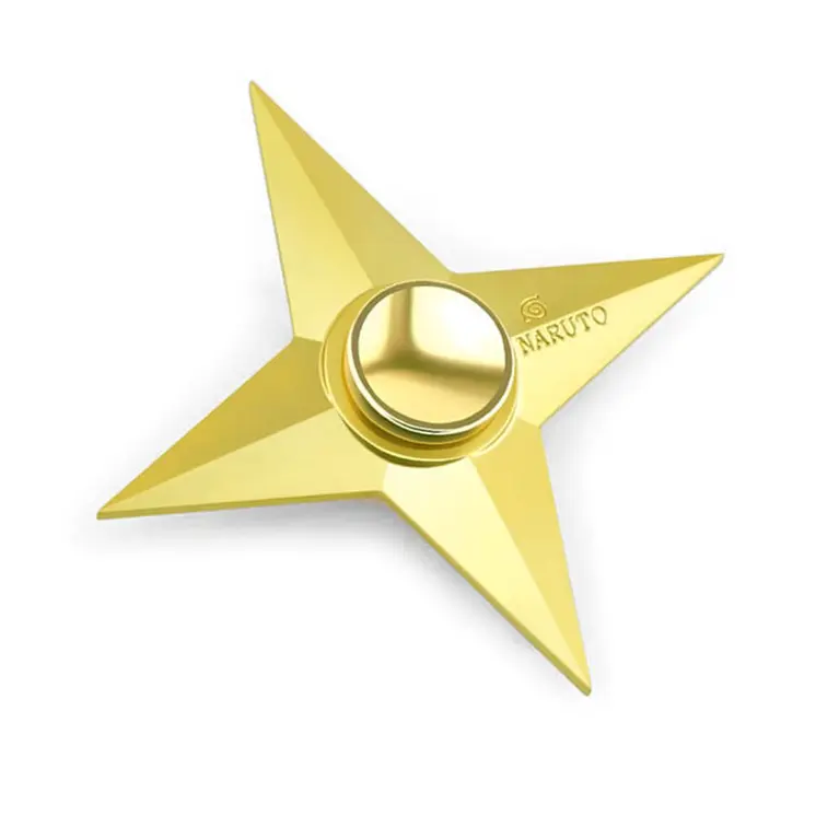 Four Arm Triangles Twinkle Star Alloy EDC Fidget Spinner