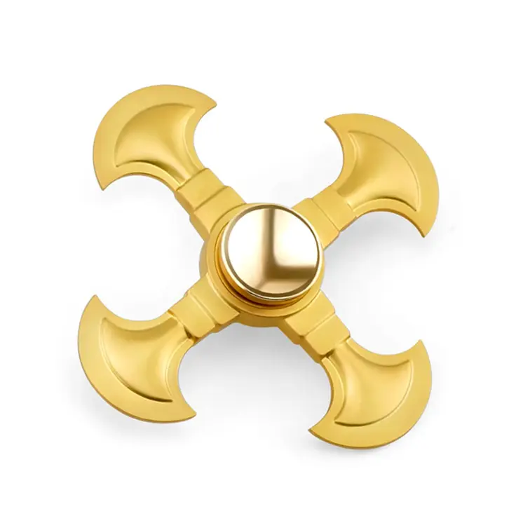Four Arm Shovel Twinkle Star Alloy EDC Fidget Spinner
