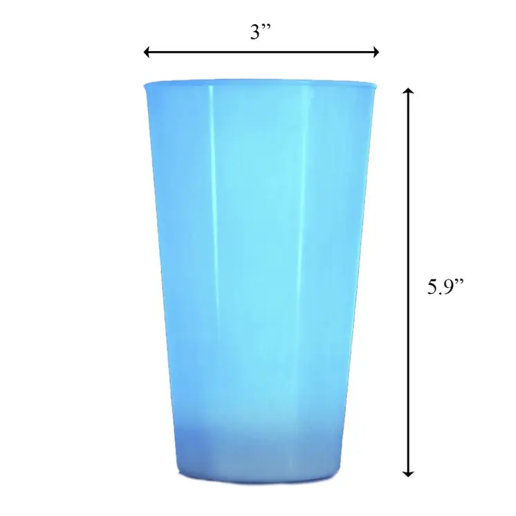 Blue Light Up Party LED Glow Cup