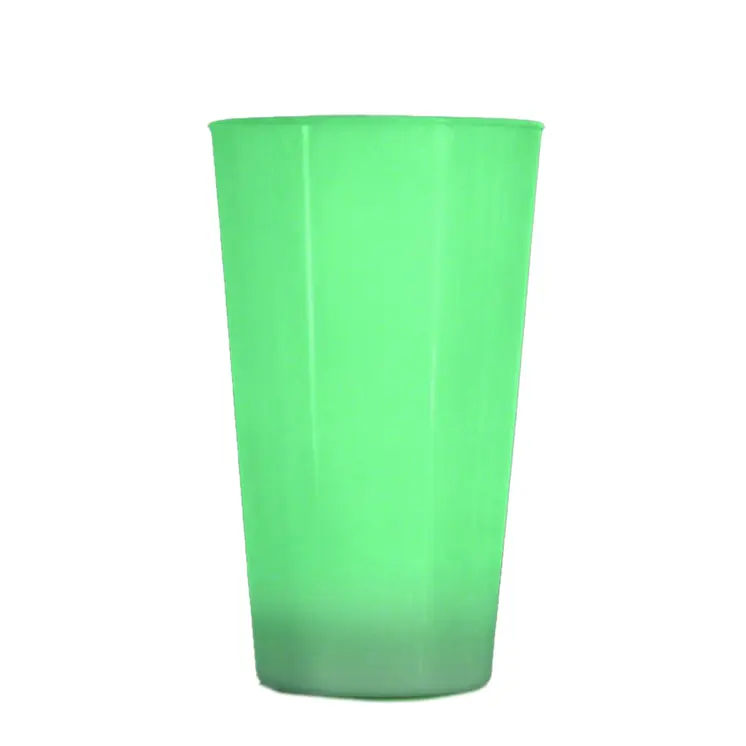 Green Flash Light Up Party LED Glow Cup for Birthday Party Cinco De Mayo