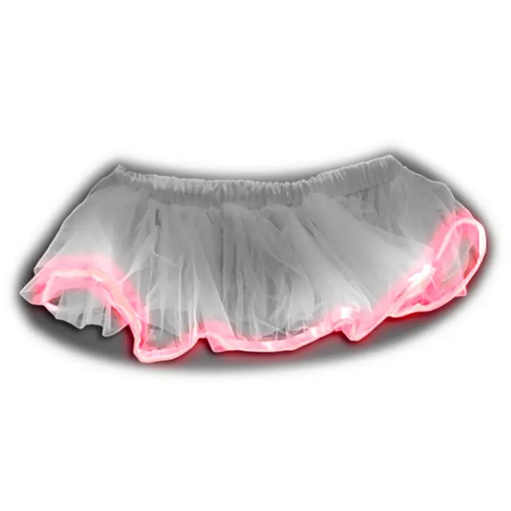 Red EL Tulle Ballet Tutu White Skirt Twirling Ballerinas