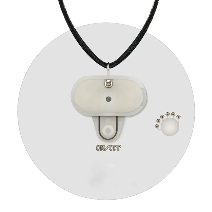 Flashing Haunted House Necklace