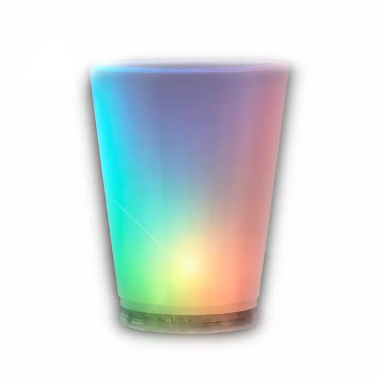 ColorWave LED Shot Glass - Slow Color Transition
