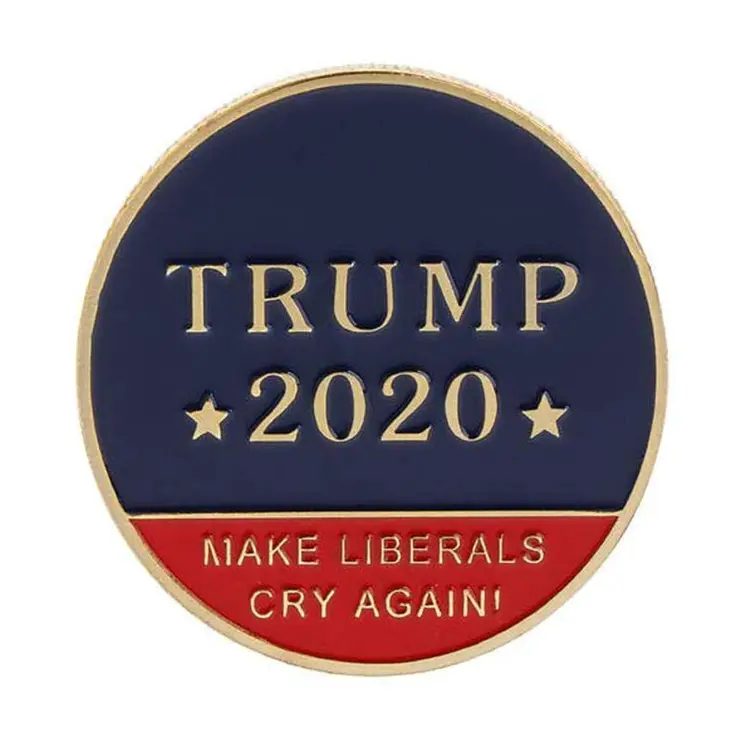 Oath Collection Donald Trump 2020 Commemorative Gold Coin