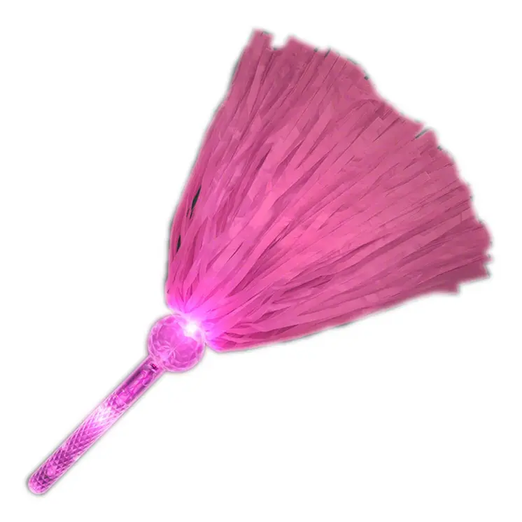 LED Team Spirit Pom Pom Pink