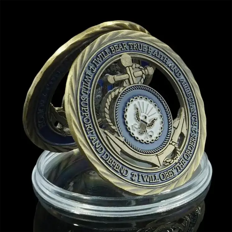 US Navy Core Values Commemorative Coin