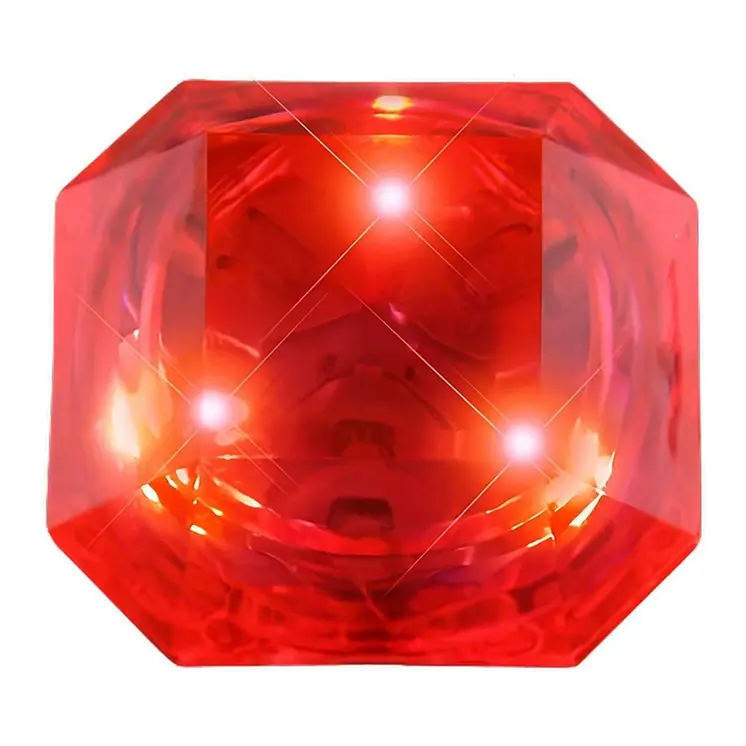 Huge Gem Ring Red Diamond