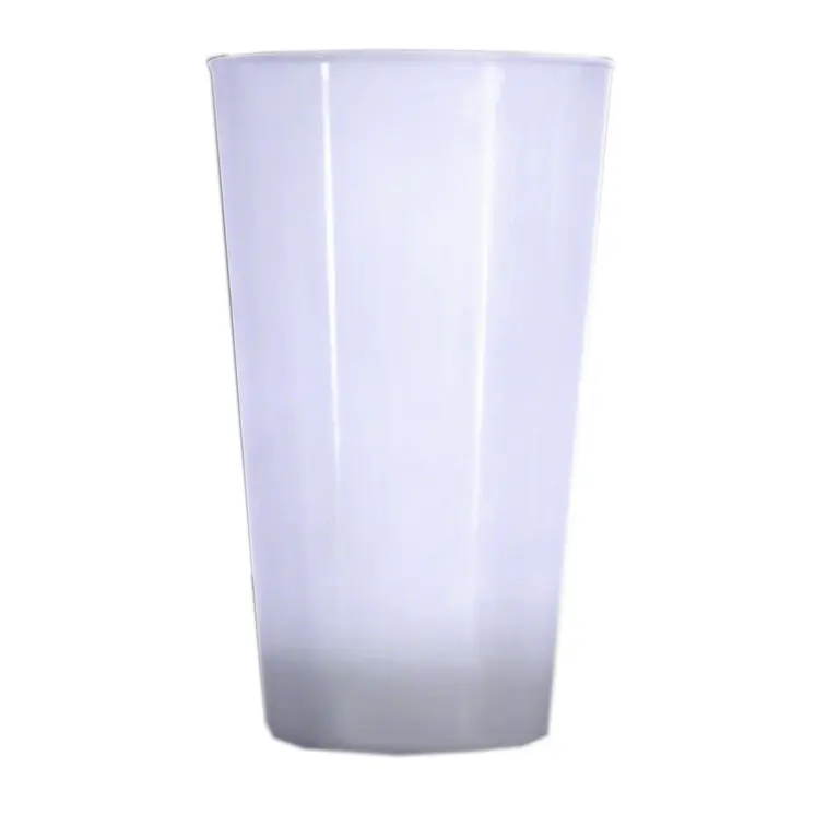 White Light Up Party LED Glow Cup