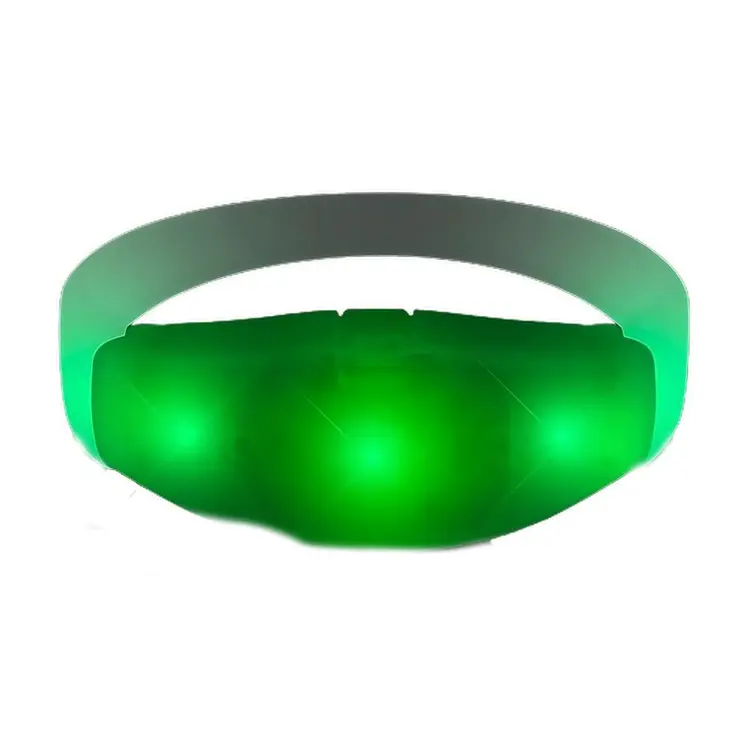 Rubber Frosted Green Bracelet