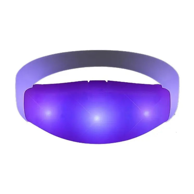 Rubber Frosted Purple Bracelet