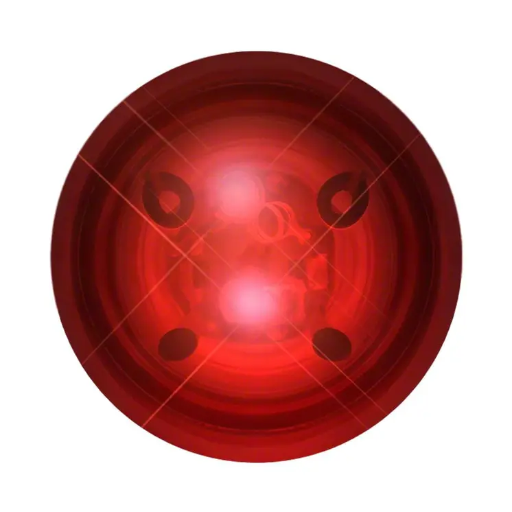 LED Impact Activated Bouncy Ball Red