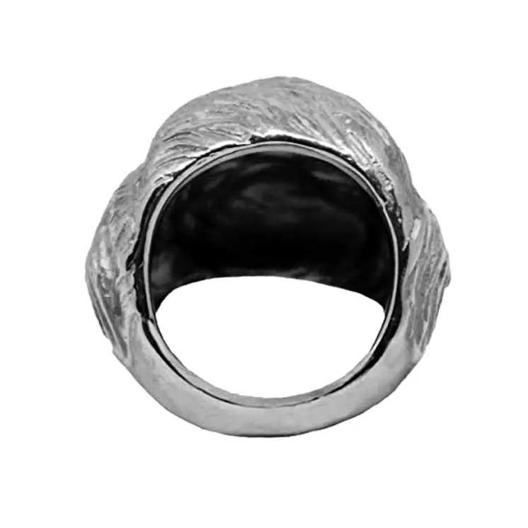 Size 9 Donald Trump MAGA Fashion Silver Plated Ring