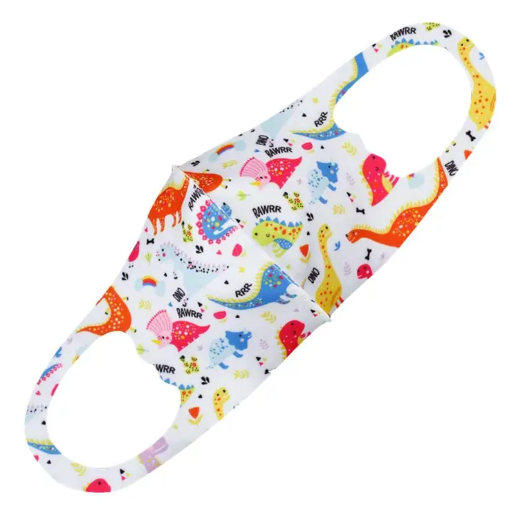 Dinosaurs Kid Sized Soft Stretchable Face Mask