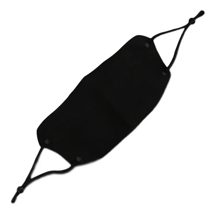 Reusable Adjustable Black Face Mask for Adults