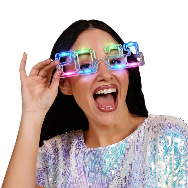 2021 Happy New Year Sunglasses Pack of 12