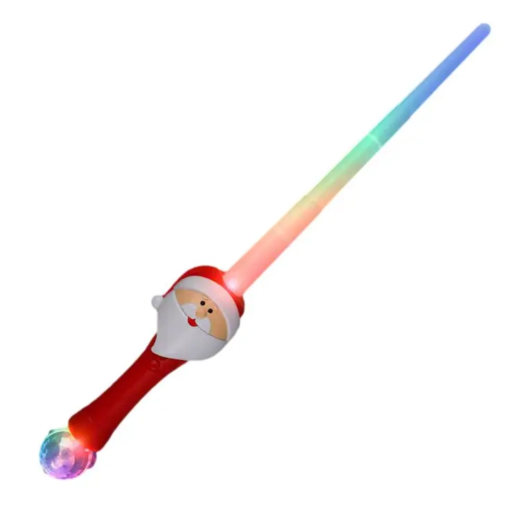 Light Up Expandable Santa Prism Sword Saber