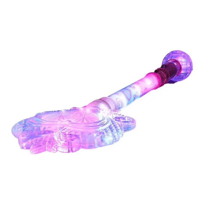 Light Up Huge Heart Prism Scepter Wand