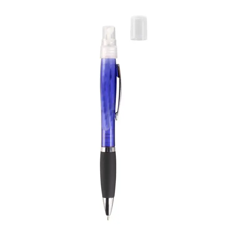 Customizable Blue Sanitizer Spray Pen 2 in 1 Pack of 150