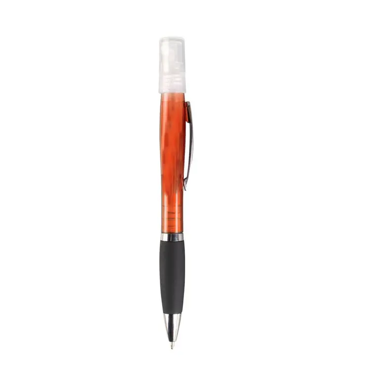 Customizable Red Sanitizer Spray Pen 2 in 1 Pack of 150